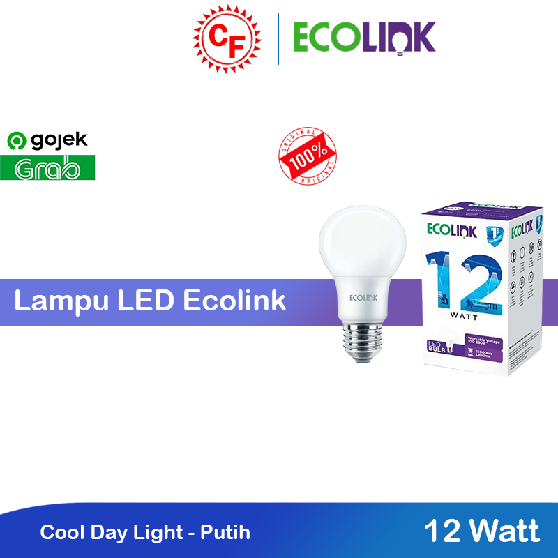 lampu led ecolink 12 watt