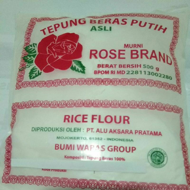 

Tepung Beras Rose Brand