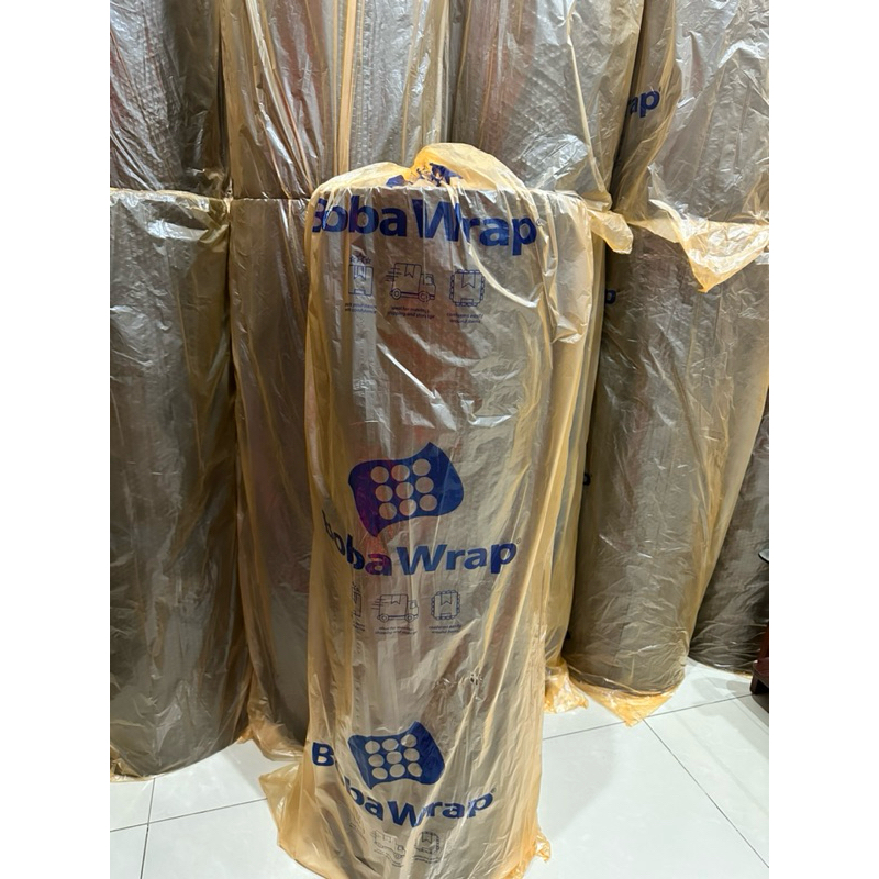 

Bubble Wrap 50M x 125cm per Roll, Hitam