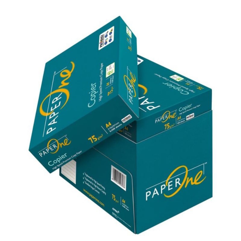 

KERTAS HVS A4 75GR PAPER ONE