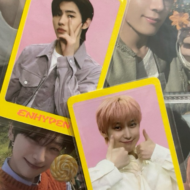 photocard dicon sunoo sunghoon official