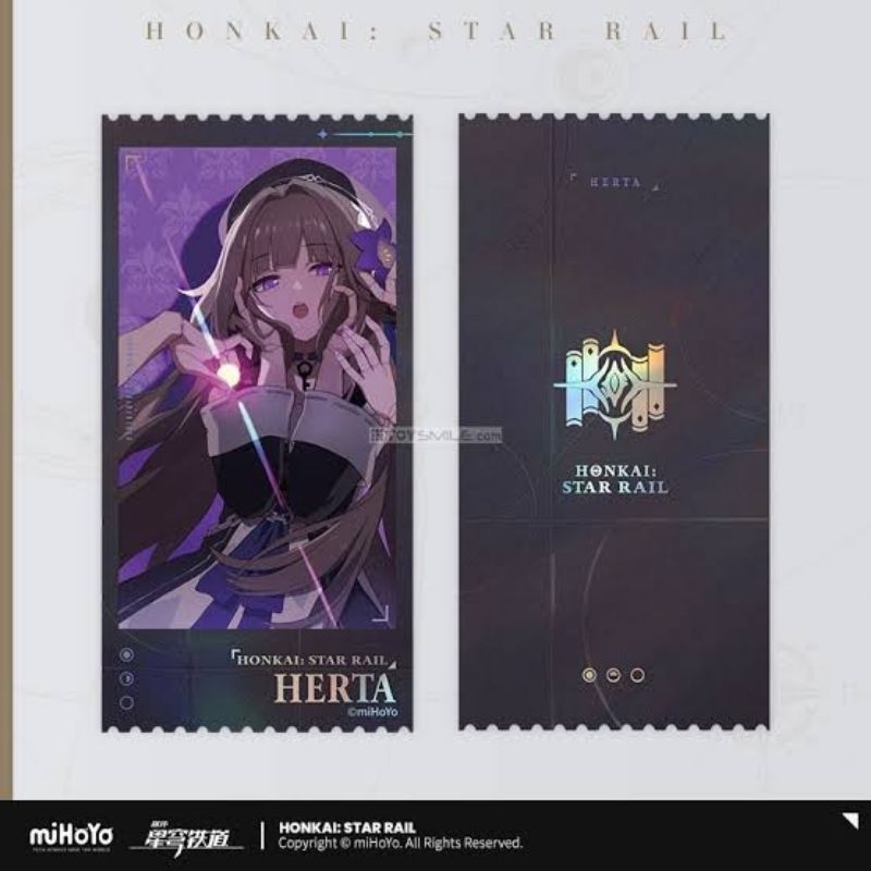 [Honkai: Star Rail / HSR] Departure Countdown Commemorative Ticket: Herta