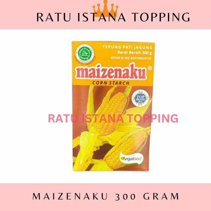 

MAIZENAKU 300 GRAM TEPUNG MAIZENA PATI JAGUNG CORN STARCH MAISENA