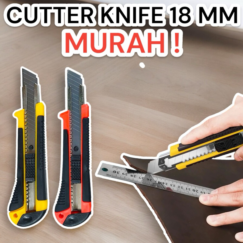 

Cutter Pisau Tajam Besar 18 MM