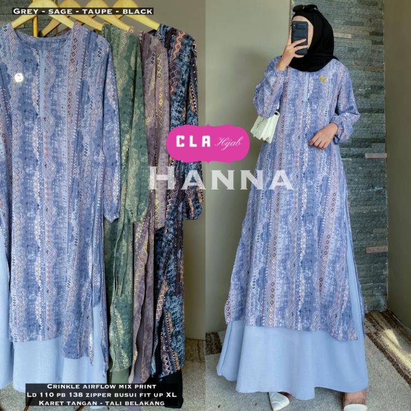 HANNA DRESS CLA HIJAB
