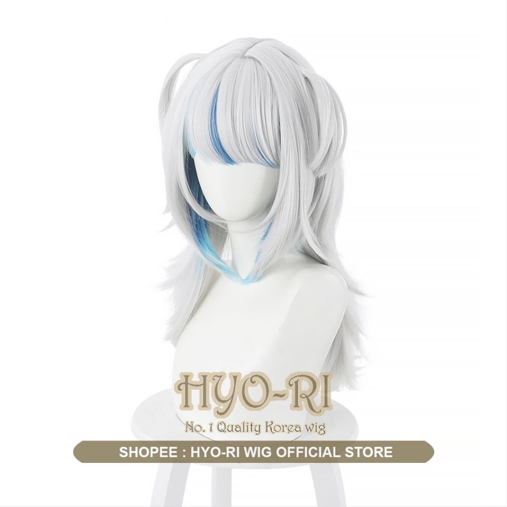 HYO-RI WIG : WIG GAWR GURA WIG COSPLAY VTUBER VIRTUAL YOUTUBER HOLOLIVE