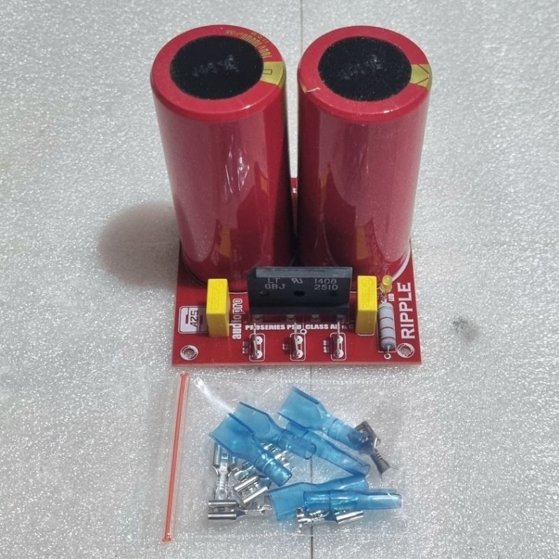 KIT PSU 2 Elco Rubycon 10000uF 100V USR Merah