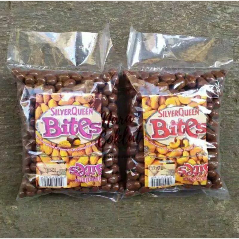 

Coklat Silverqueen Bites Mede/Almond