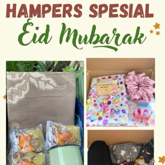 

HAMPERS Lebaran RAYA WARNA / Hadiah Lebaran