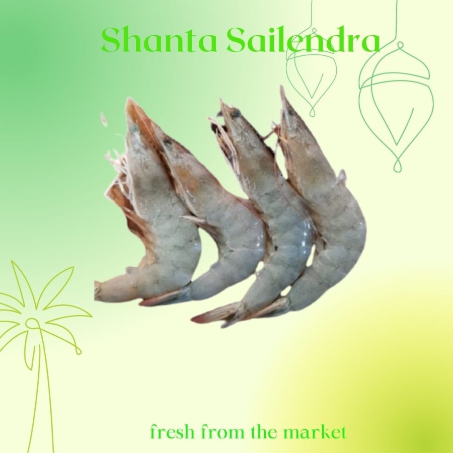 

UDANG LAUT SEGAR UTUH 500 GRAM