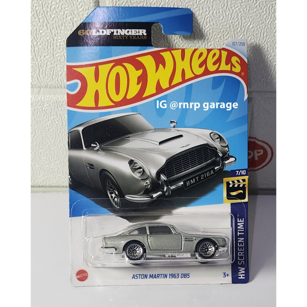 Hotwheels Original Aston Martin 1963 DBS (1:64)