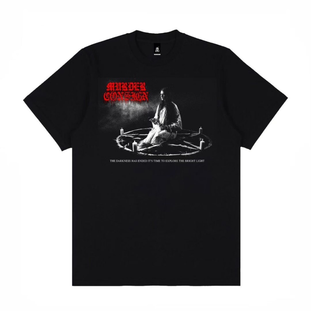 T-SHIRT / KAOS MURDER CONSIGN DARK FUTURE BLACK