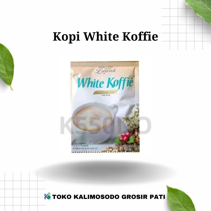 

Kopi Luwak White Coffee - Harga per renceng (isi 10 sashet)