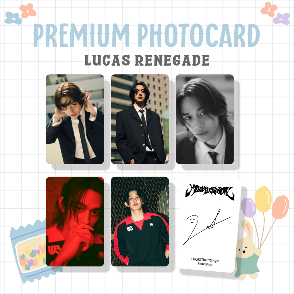 PHOTOCARD PC PREMIUM LUCAS RENEGADE