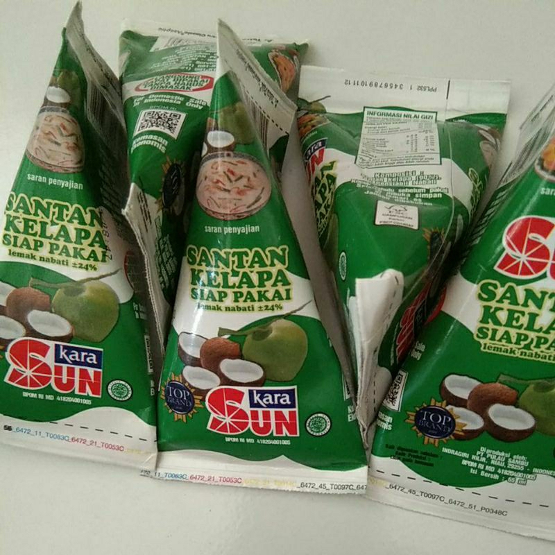 

Santan Kelapa Sun Kara (5pcs)