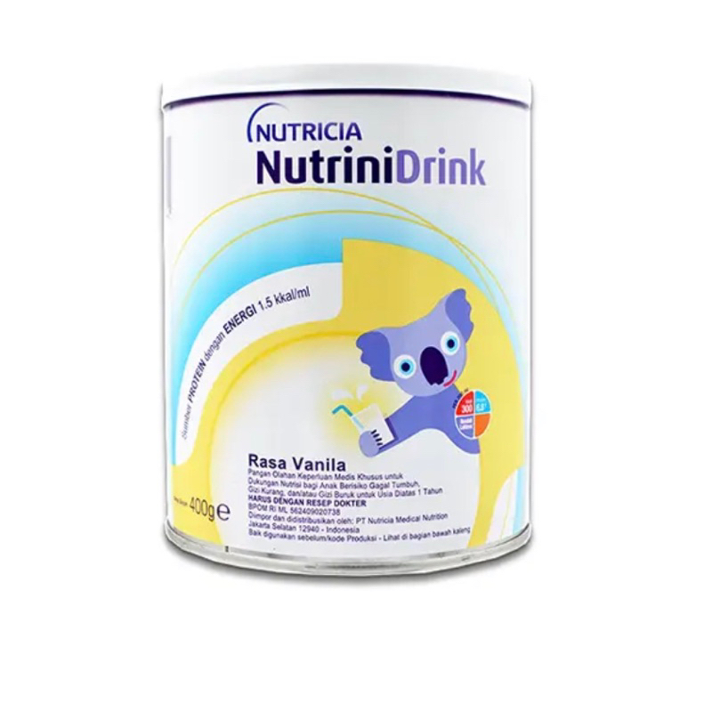 NutriniDrink Bubuk Powder Vanila 400gr