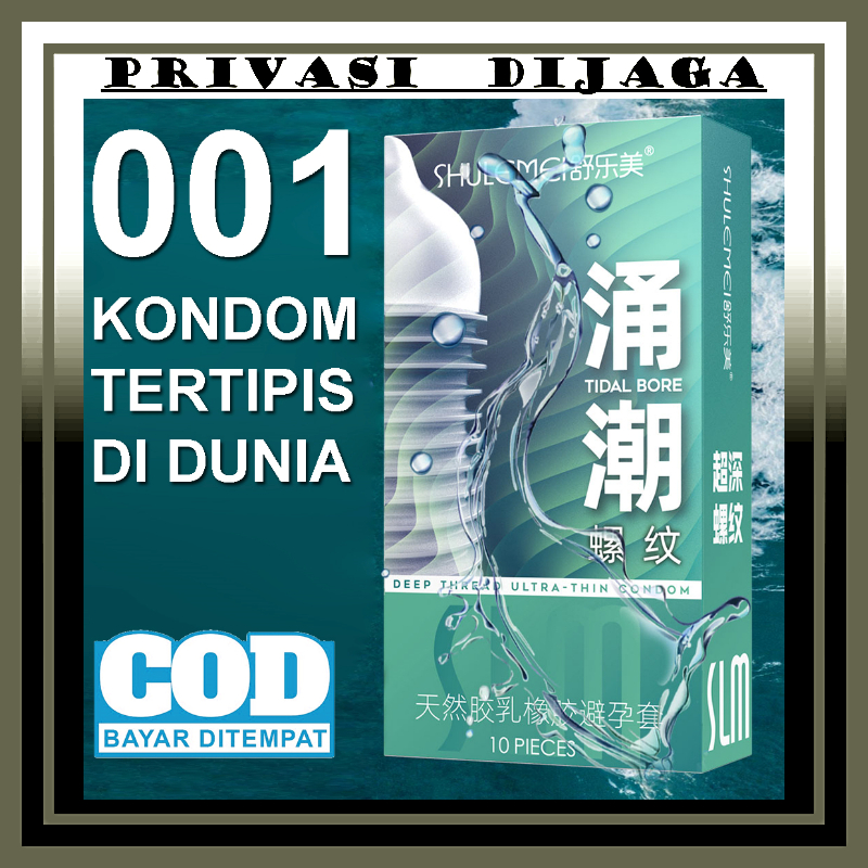 Kondom Gerigi Berduri 001 - Condom Dotted Tertipis UltraThin