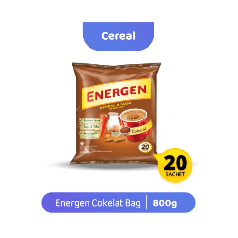 

Energen Cokelat Bag @ 34 gram