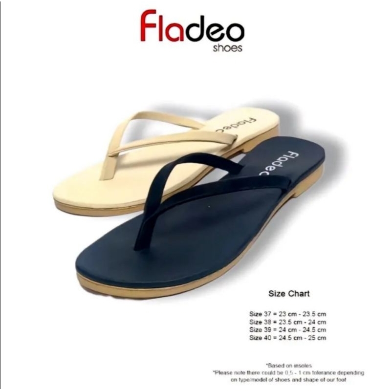 sandal jepit fladeo /sandal jepit Kekinian