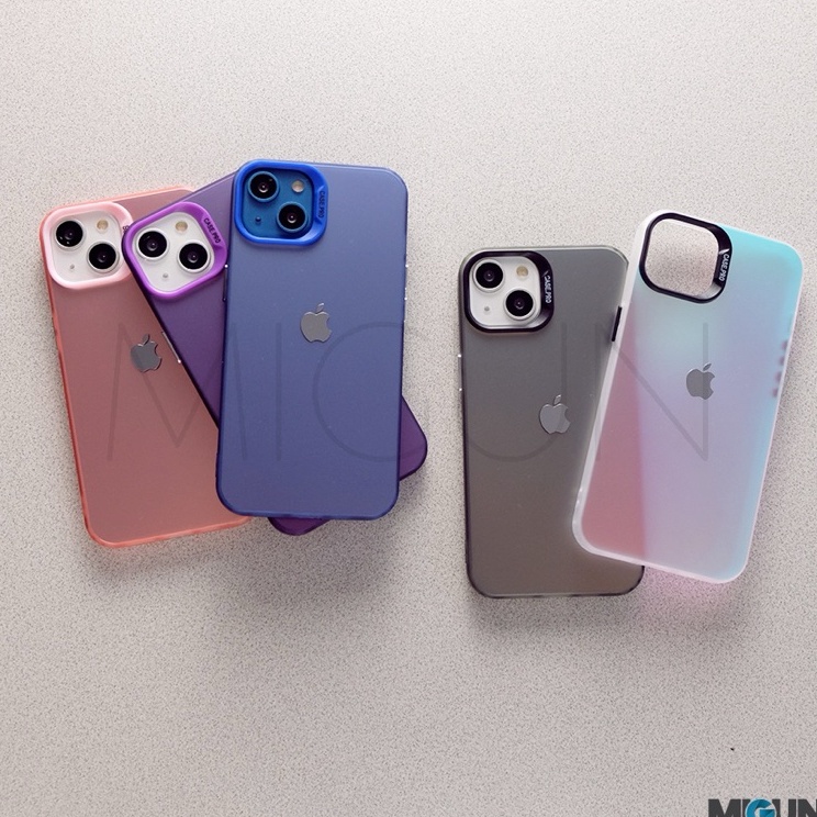 iU New Hybrid Pro Matte Case with Logo for iPhone XR XSMAX 11 12 13 14 15 PRO PROMAX PLUS