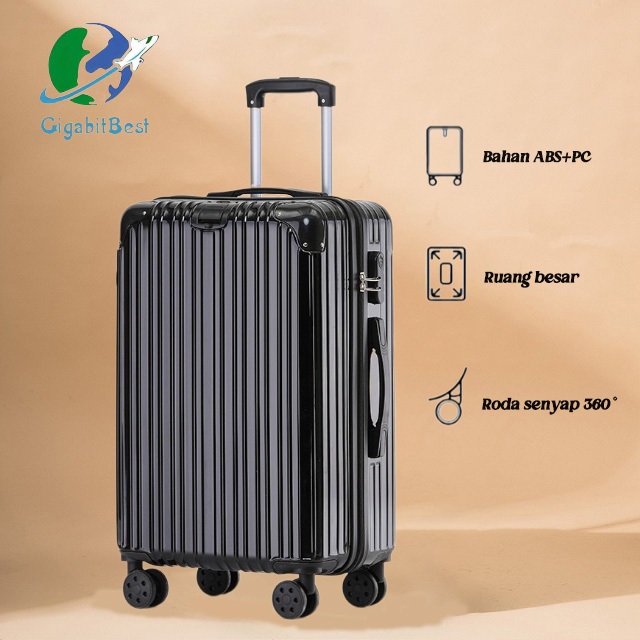 JZR Koper 24 Inch PC Koper 20 / 22 inch Kabin Bagasi Koper Tas Travel