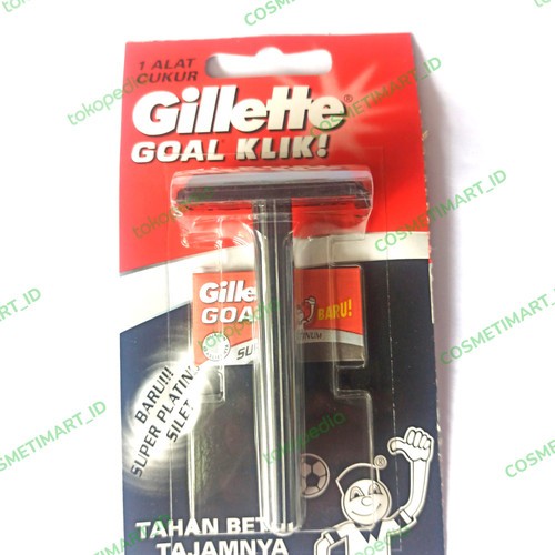 Gillette Goal Klik Alat Cukur Jenggot Dan Kumis