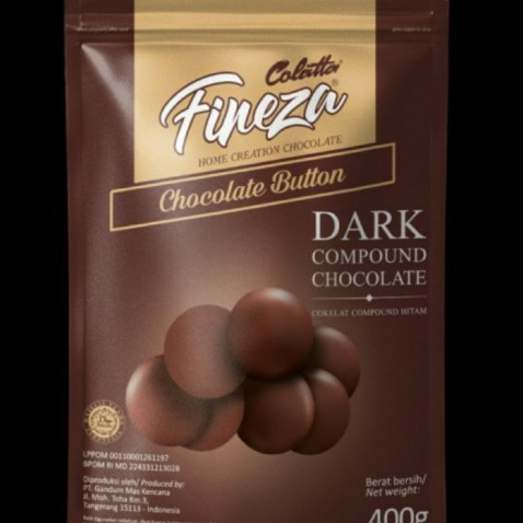 

Cokelat koin Finezza Choco button 400gr