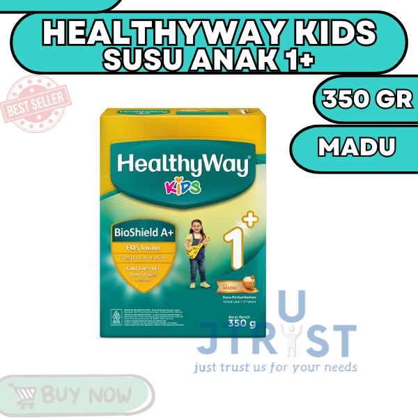 

HealthyWay Kids Susu Anak 1+ Ukuran 350 gr