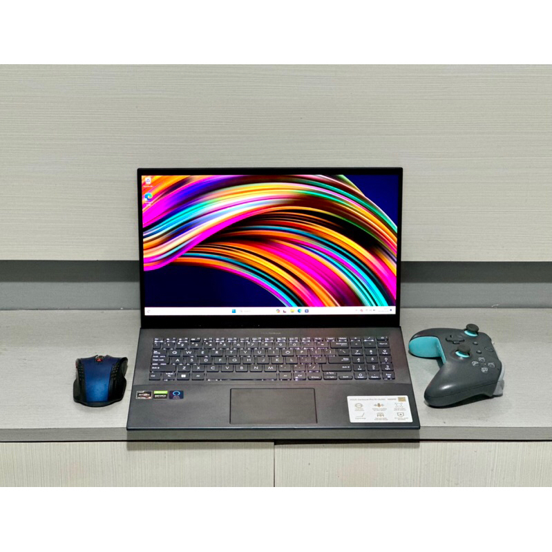 LAPTOP GAMING TOUCHSCREEN ASUS ZENBOOK 15 PRO OLED UX535QE R9-5900HX RTX 3050Ti