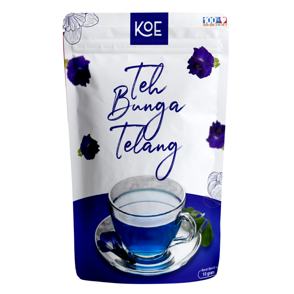 

K0E - Teh Bunga Telang Kering Organik Natural Dried Butterfly Pea 10gr