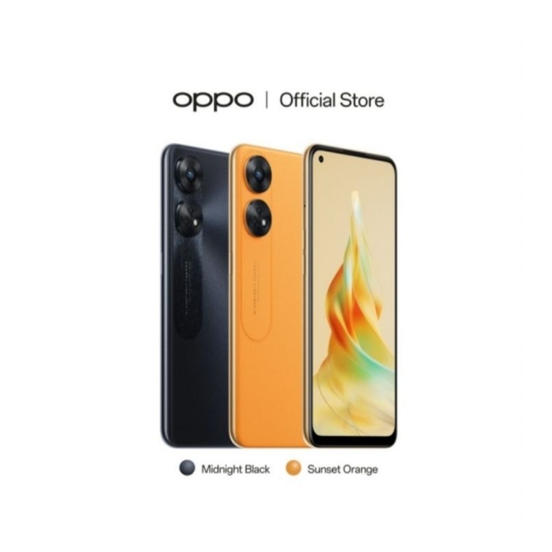 HP OPPO RENO 8T 8/256 GB - OPPO RENO 8 T RAM 8GB ROM 256G GARANSI RESMI OPPO