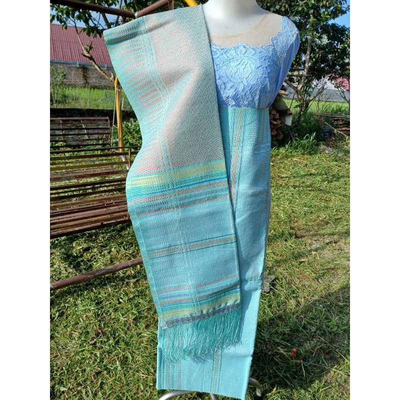 SIRAT KRISTAL - SONGKET PENGANTIN ICCOR MOROR PURADA KOREA TENUN TANGAN TARUTUNG SARUNG SELENDANG BA