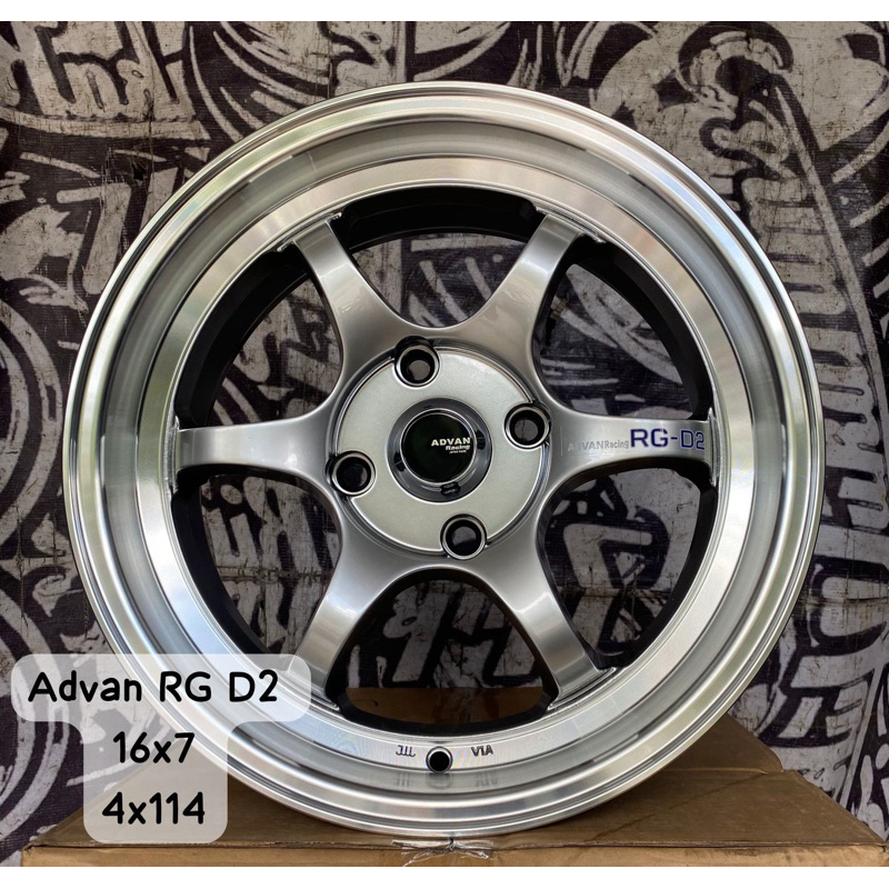 Advan Rg D2 16 x 7 | 4 x 114