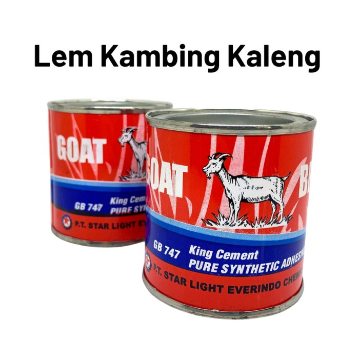 

Lem Goat Kambing Kaleng 100 gr