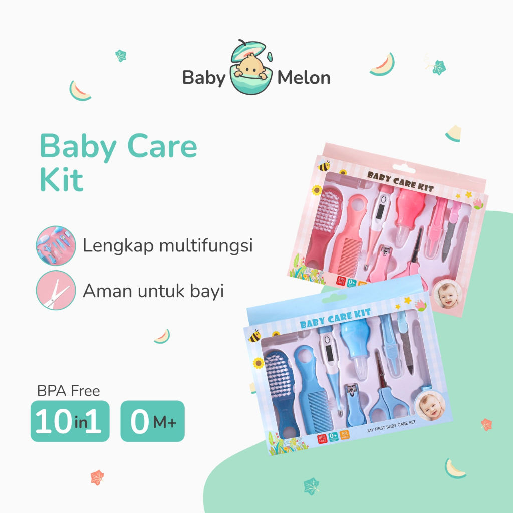 Baby Care Kit 10 in 1 baby nail kit set baby care set