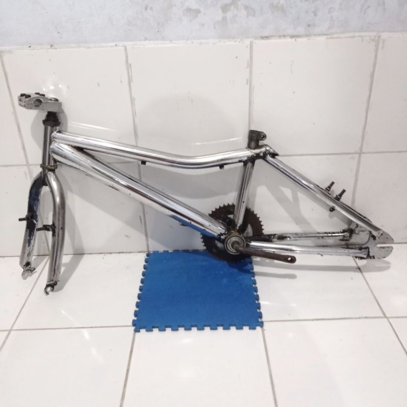 frame set BMX OsBMX jadul crom krom tebal 20