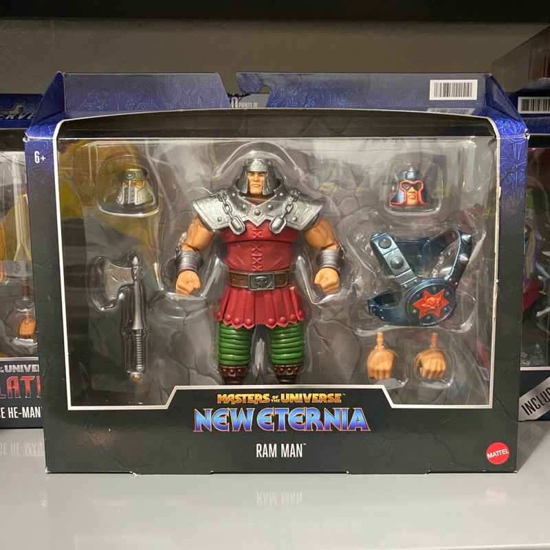 Mattel Master Of The Universe Figure ‘MOTU’ New Eternia Ram Man