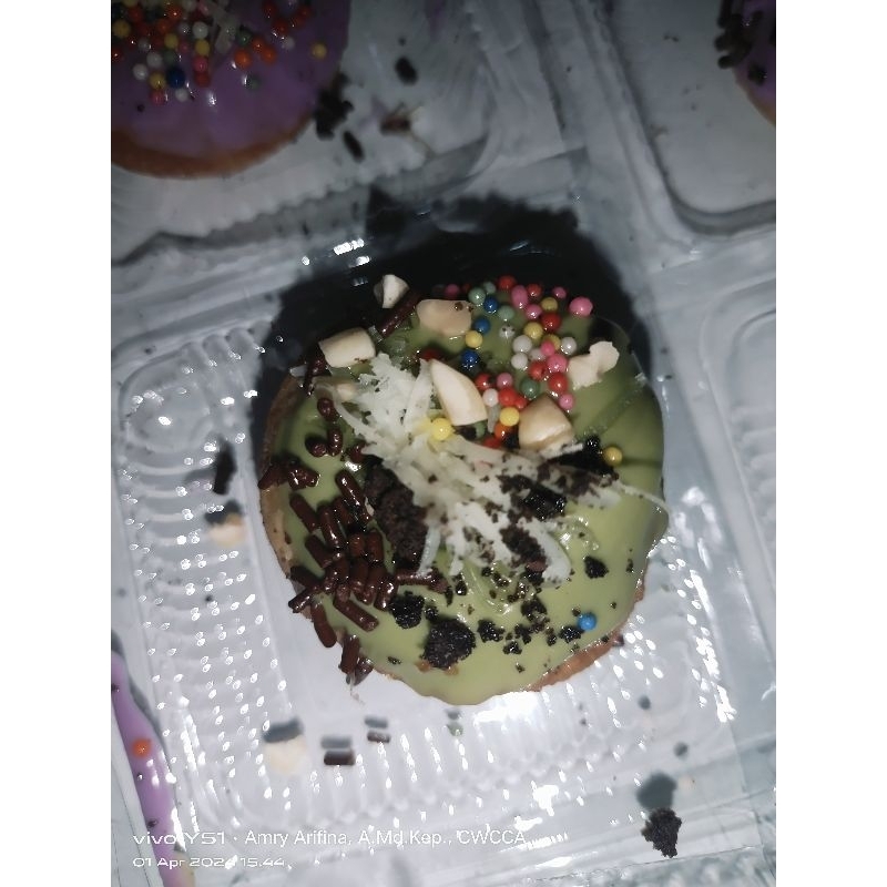 

Donat kentang mini Home made by nurse Fina 1 pcs mika murah enak mantul produk selalu fresh..