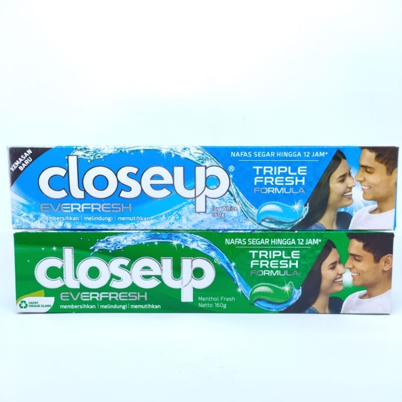 CLOSEUP CLOSE UP Everfresh Pasta Gigi Odol | Menthol Fresh | Icy White 160gr