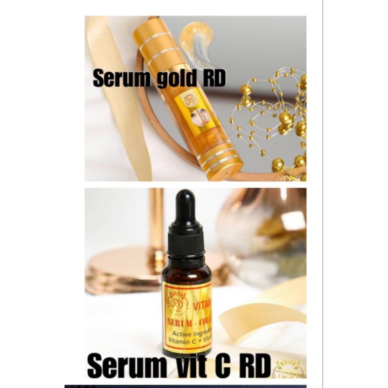 SERUM VIT C/SERUM GOLD RINNADIAZELLA