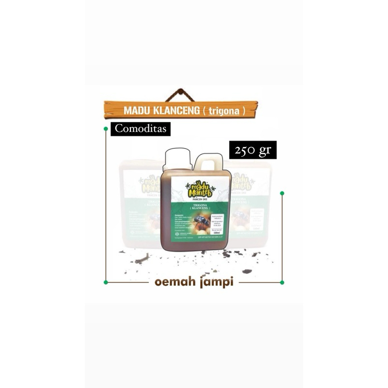

Madu Lebah Klanceng Asli Trigonema 250 gram | 100% Asli Madu Lebah Klanceng