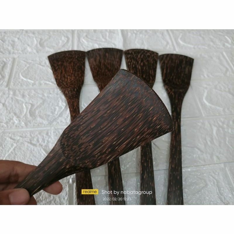 Sutil Kayu Aren / spatula aren /  sodet aren / sutil kayu