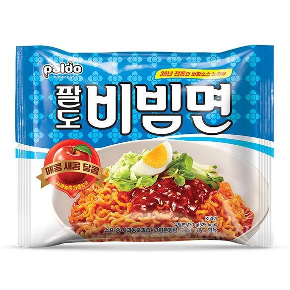

Paldo Bibim Myun /Mi Goreng Instan Rasa Apel 130gr