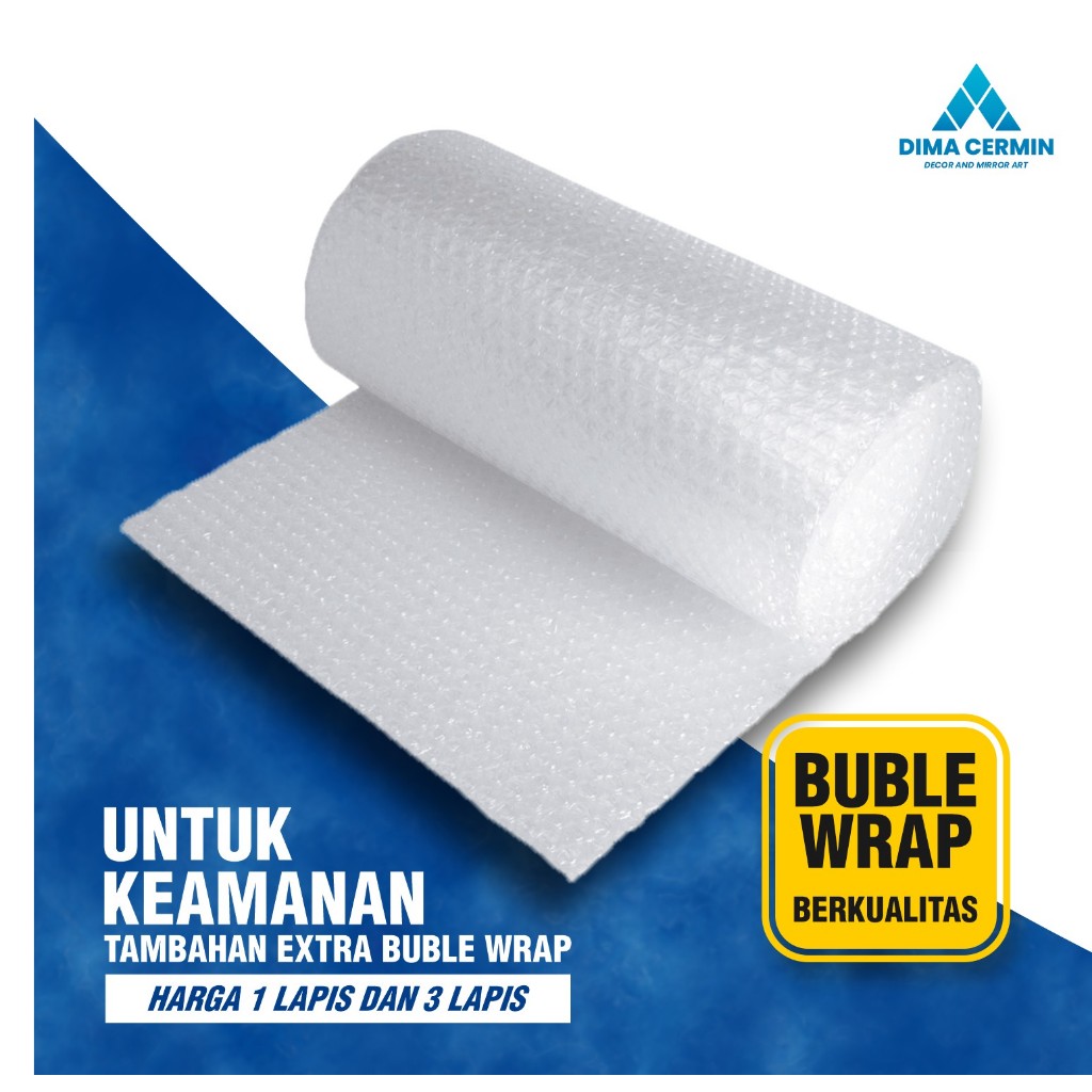 

Tambahan Keamanan Extra Buble Wrap