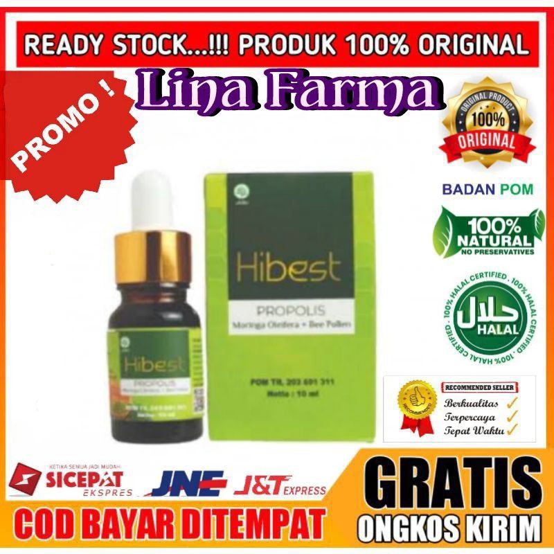 HIBEST PROPOLIS 10ML ORIGINAL ASLI HIBEST OBAT DIABETES DAN KOLESTEROL TERBAIK