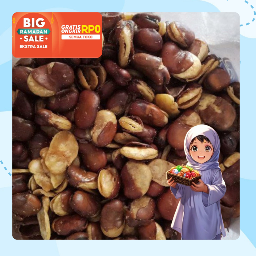 

Kacang koro kulit renyah dan gurih 250gr