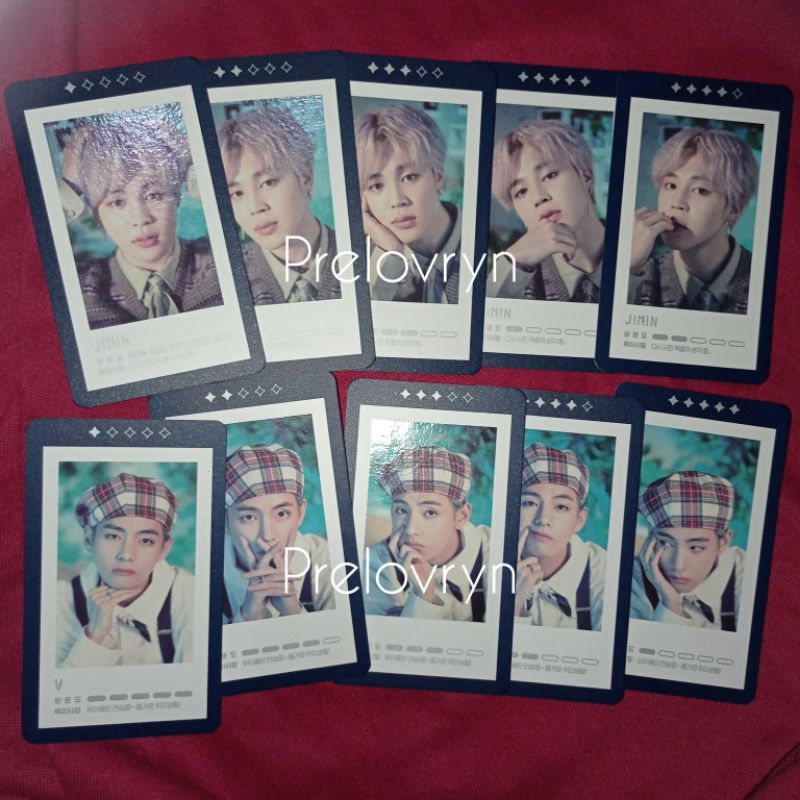 ready ina - bts jimin taehyung guest book 5th muster fanmeeting magic shop