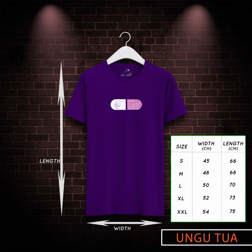 CN003 KAOS DETECTIVE CONAN PREMIUM T-SHIRT