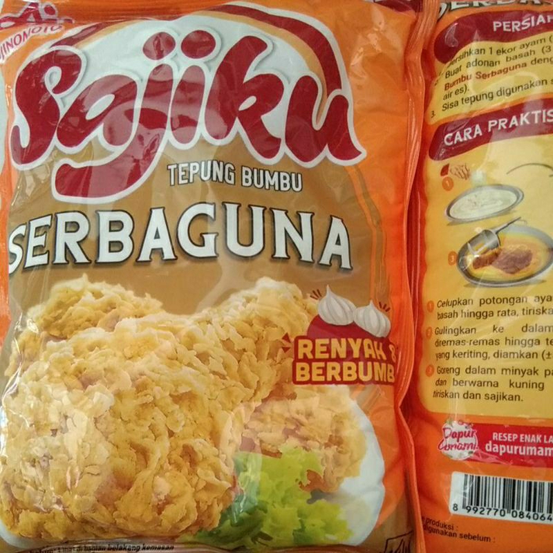 

Sajiku Tepung Bumbu 220g