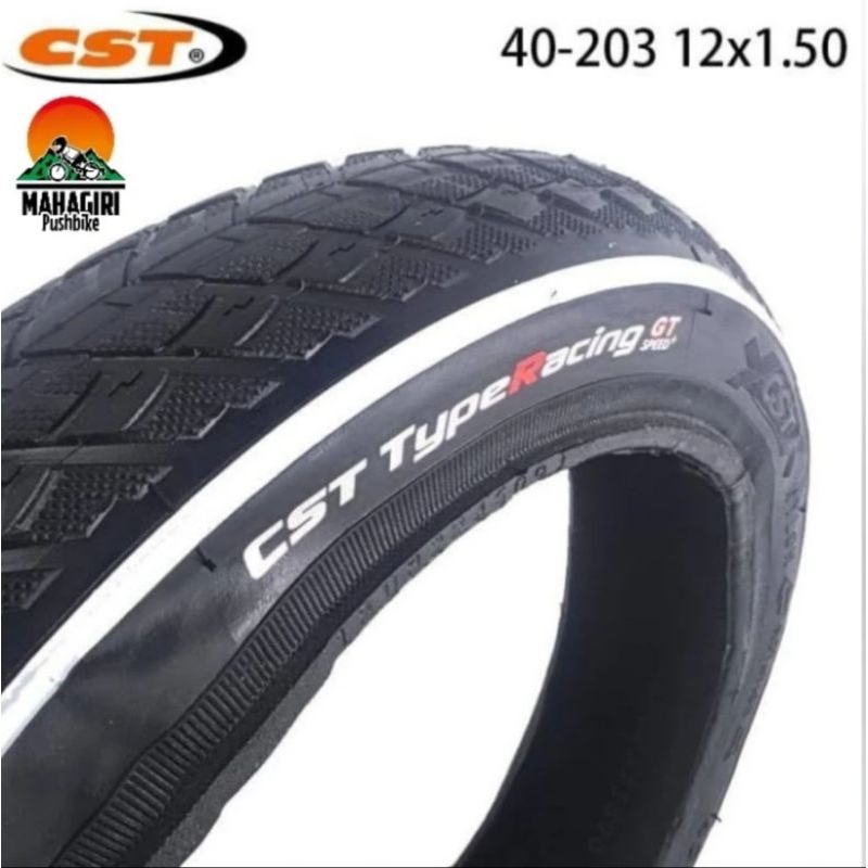 Ban CST CTC-06 12 x 1.5 type racing speed+ GT plus pushbike balance bike sepeda anak